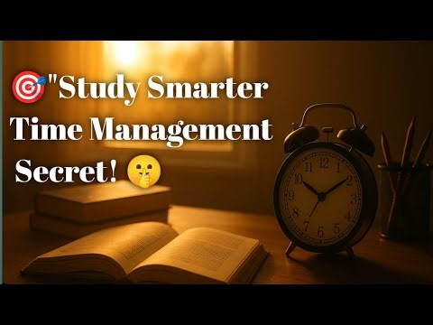 Time Management for Students | Study Motivation Video in Hindi | Focus, Discipline & Success Secrets