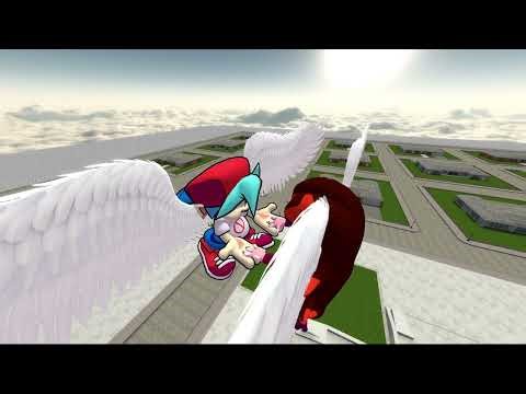 Heavenly Friday Night Funkin God Turns Girlfriend Into An Angel