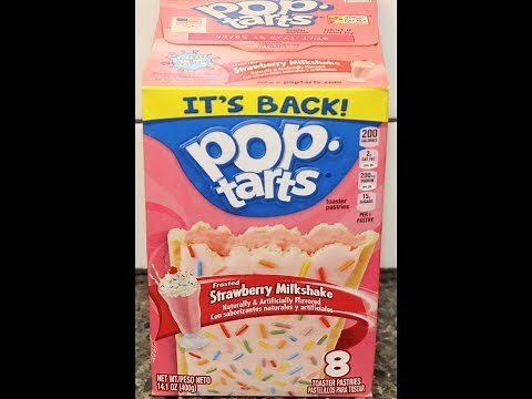 Strawberry Milkshake Pop Tarts Review