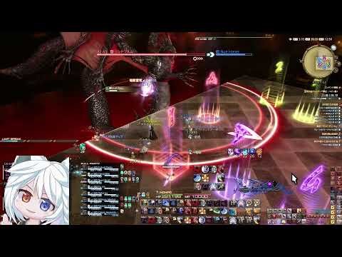 【日常】#17 FINAL FANTASY XIV || アルカディア零式：ヘビー級4層 Day17(初通)|| X14 :十AD / 12(吸入A左右C南北):34(吸入A南北C左右) / BD島