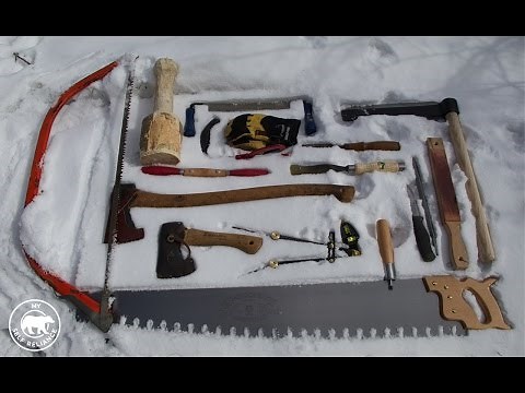The Hand-tools I Am Using to Build My Log Cabin and Choosing the Cabin Site
