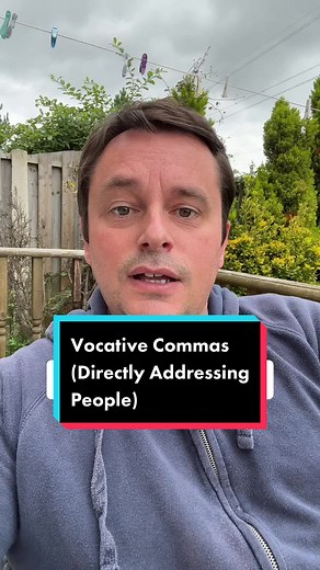 Understanding Vocative Commas and Punctuation with Names