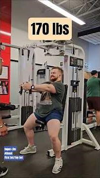 170lbs Pec Deck (Super-Lite) #fitness #shorts #chest 💪