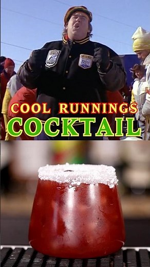 Fresh, Minty, Tropical Rum Punch Cocktail inspired by Cool Runnings!