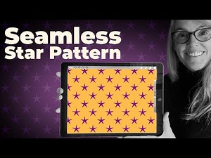 Seamless Star Pattern in PROCREATE