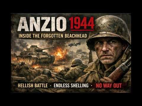 Anzio 1944 — Inside the Forgotten Beachhead | A WWII Soldier’s Testimony