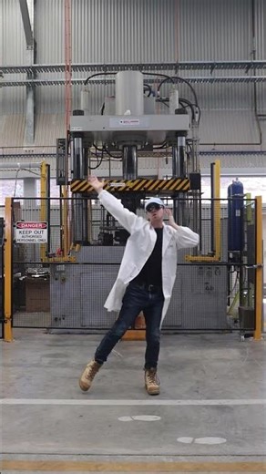 Golden dance. When the experiment finally works… so you celebrate in the lab coat 🧪🕺 #ScienceDance