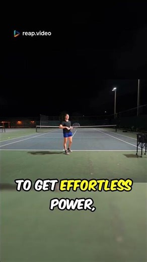 Unlock Effortless Serve Power | #shorts