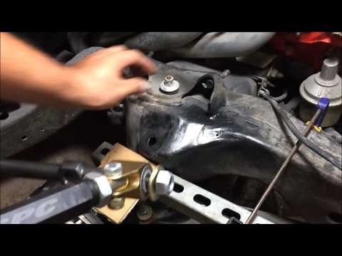 SPC fully adjustable upper control arm chevelle install and how to DIY