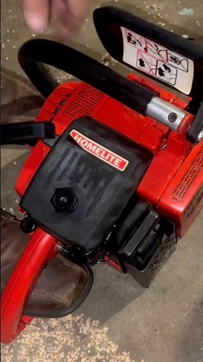 Homelite Super XL operation