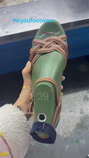 How Woven Wedge Roman Sandals Are Made | Custom Footwear Factory#shoemanufacturing #shoefactory