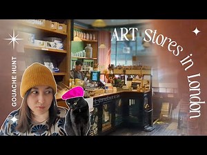 Gouache Hunting in 7 Art Stores in London