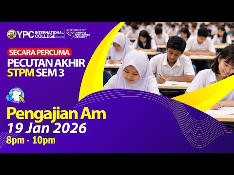 [PA] PECUTAN AKHIR STPM SEM 3 2025 - PENGAJIAN AM
