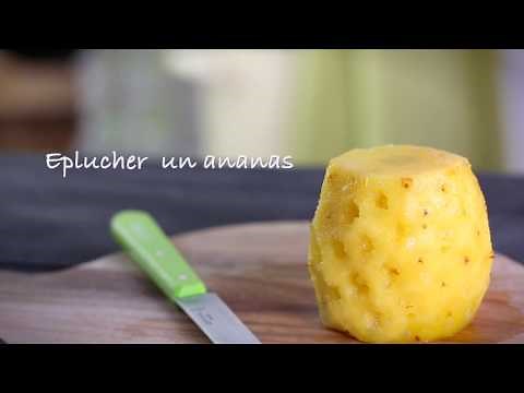 Eplucher un ananas