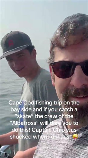 Cape Cod fishing charters with the “Albatross” and Captain Chip are a lot of fun as you can see!