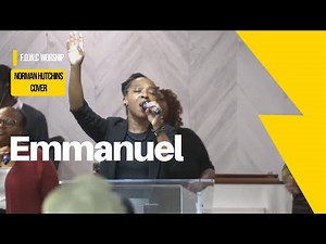 ✨ Emmanuel – Norman Hutchins Cover | FOWC Worship 🎄 | Christmas Gospel Worship 🎶