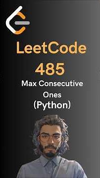 LeetCode#485 Max Consecutive Ones - Python