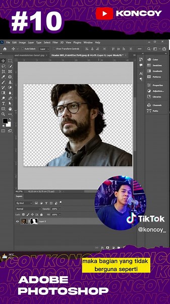 Cara Menghapus Background dengan Satu Klik di Photoshop: Tutorial Mudah