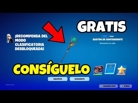 *GRATIS* COMO CONSEGUIR EL PICO “BASTÓN DE CONTENDIENTE” EN FORTNITE! RECOMPENSA DE CLASIFICATORIA