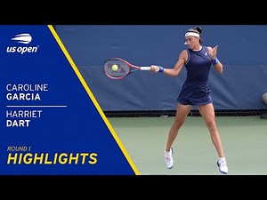 Caroline Garcia vs Harriet Dart Highlights | 2021 US Open Round 1