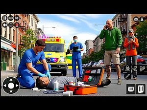 Ambulance City Rescue Simulator 3D - US Emergency 911 Ambulance Driving - Android GamePlay