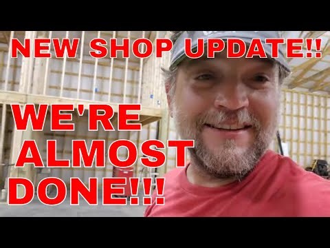 **NEW SHOP UPDATE** - ALMOST DONE! - Kevin Baxter - Baxter's Garage