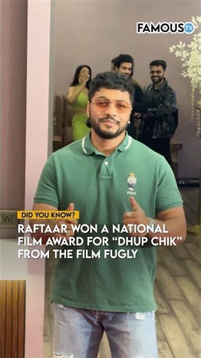 Raftaar: The Rap Star You Didn’t Know Was a National Award Winner #raftaar #dhupchik #famoustv