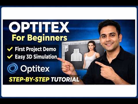 Optitex Full Course (0 to Advance) | Class - 1st | Pattern Making to 3D Visualisation