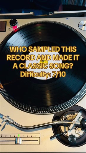 This one will be difficult for most people to guess. As a matter of fact, if you know the sample, just tell me where the group who sampled it for their hit single is from? #hiphopsamples #whosampledit