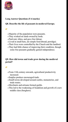 Class 11 History | The Three Orders | Most Important Questions & Answers for Exams