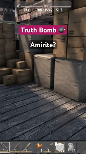 Truth Bomb #7dtd #gaming #survivalgame #zombie #pants #zombieapocalypse #gameplay #burned #bow