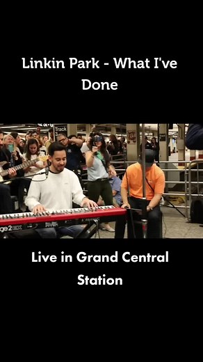 Linkin Park - What I've Done ( Live in Grand Central Station) #foryou #fypシ #viral #linkinparkfamily #linkinparkfan #chesterbennington #mikeshinoda #linkinpark #whativedone #transformers