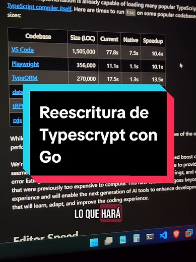 Reescribiendo Typescript con Go: Ventajas en Desarrollo