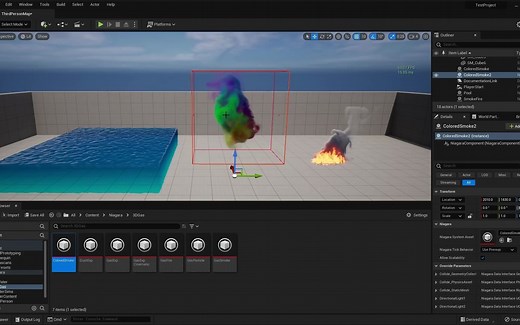 UE5 | 新的奶瓜流体模拟_Unreal Engine 5 NEW Niagara Fluid Simulation