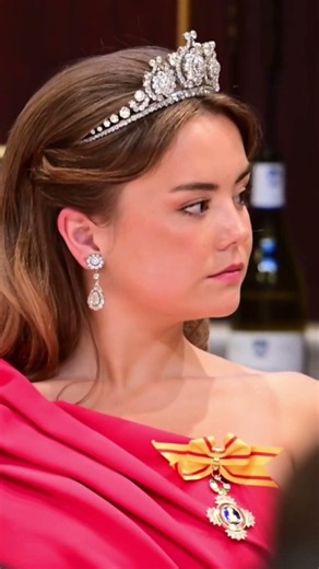 Princess Ariane made her tiara debut at a glittering State Banquet Japan