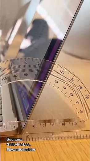Why every MacBook screen is angled at 76º in Apple Stores