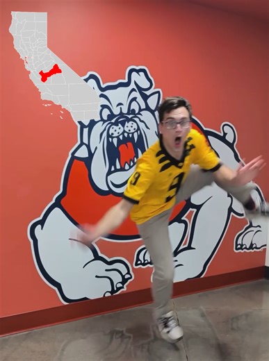 Fresno! Here's another random college — it's California State University, Fresno (@Fresno State )! This is the first of many videos from Fresno County — I'll be visiting every (non-gated) urban area in California (and the U.S.), and Fresno County has a bunch! By the way, Fresno is currently the 34th largest city in the United States with 550k people. Its largest suburb, Clovis, has another 128k people. The 2020 urban population was 718k people. Also — The university is officially California Stat