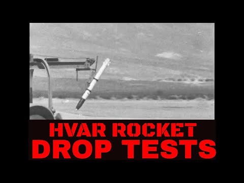 WWII ERA DROP TESTS OF HIGH VELOCITY AIRCRAFT ROCKET (HVAR) NOTS CHINA LAKE 85214