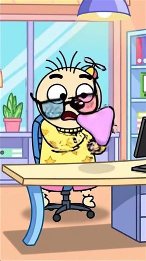 Mr. Boof and the Puffy Triangle Bookmark!