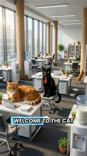 The Cat Office Has A Productive Day