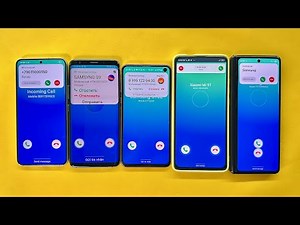 guess who Incoming Call Samsung Z Fold, S10E, Galaxy S22, Xiaomi mi9, S9/ fake vs Real Calls