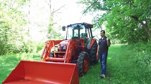 Hot Summer Day? The Kubota Tractor Corporation M7060 can keep you cool while being productive around your farm or property. With Messick Farm Equipment #Messicks #Kubota | Messick Farm Equipment