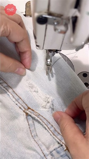 The Easiest Way to Fix a Tear in Denim — No One Will Notice!