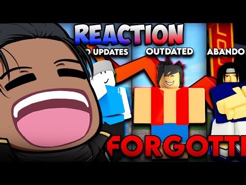 Infer Reacts: Roblox Anime Games You've Probably FORGOTTEN About...