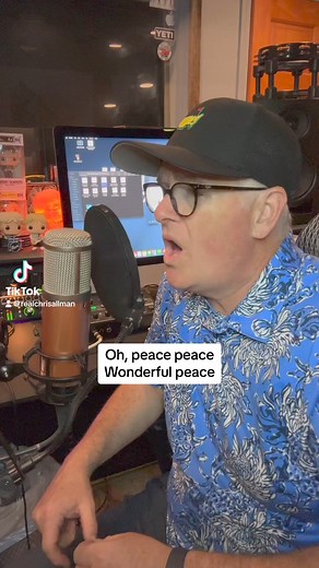 Wonderful Peace from Hymns For Devotion Volume Two (link in bio) #singer #hymns #peace #gospelmusic | Chris Allman