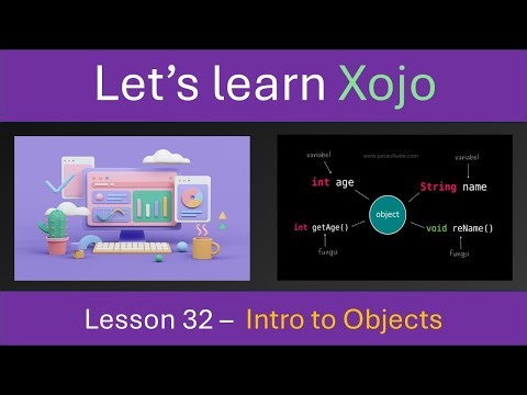 Lesson 32 - Introduction to object oriented programmingt