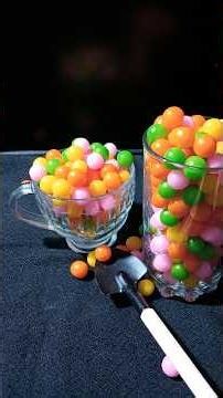 Satisfying Rainbow Glass Clinks ASMR 🌈✨ #shorts #asmr #oddlysatisfying USA