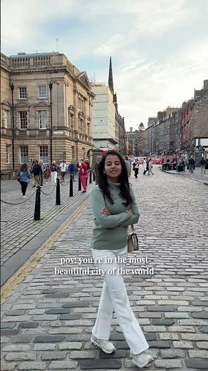 Edinburgh diaries 💃🏻😌 #travelvlog #edinburgh #cityscape