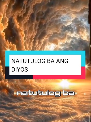 Natutulog Ba Ang Diyos: Isang Pagninilay