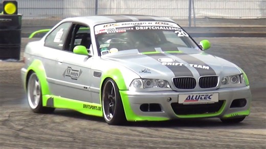 BMW M3 E46 – Drift Challenge in Action